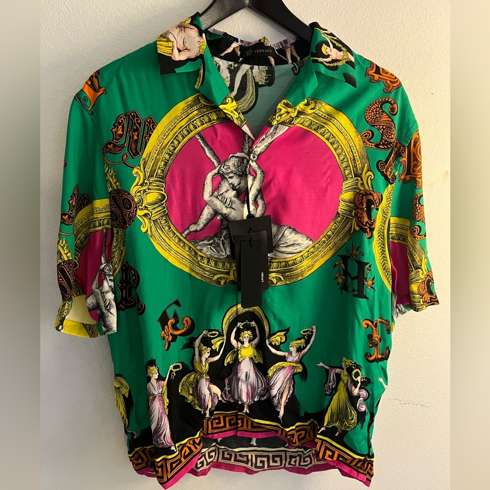 Never worn Brand new Versace men’s shirt